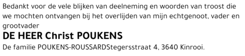 Christ Poukens
