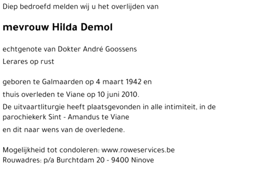 Hilda Demol