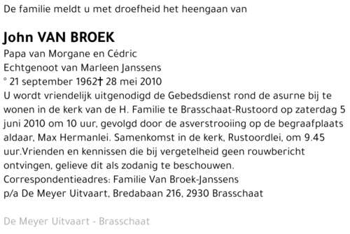 John Van Broek