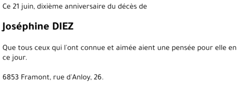 Joséphine DIEZ