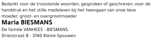 Maria Biesmans