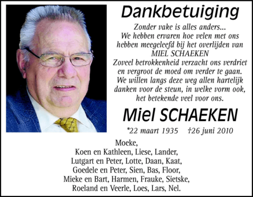 Miel Schaeken