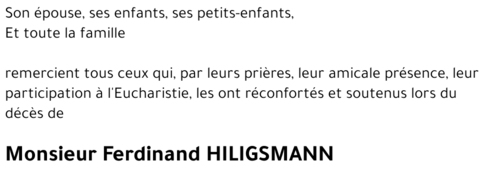 Ferdinand HILIGSMANN