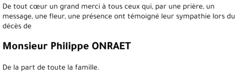 Philippe ONRAET
