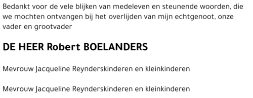 Robert Boelanders