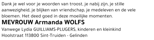 Armanda Wolfs