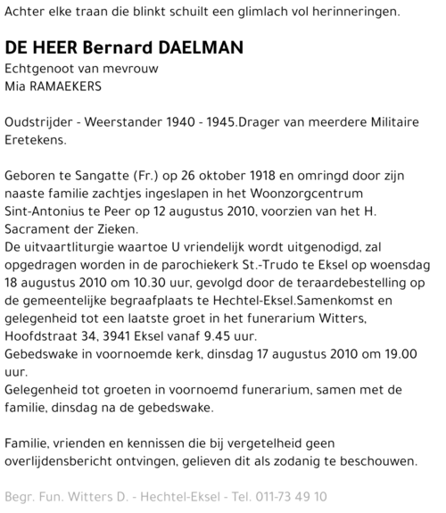 Bernard Daelman