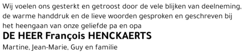 François Henckaerts