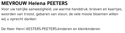 Helena Peeters