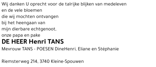 Henri Tans