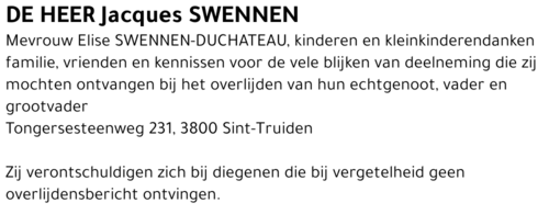 Jacques Swennen