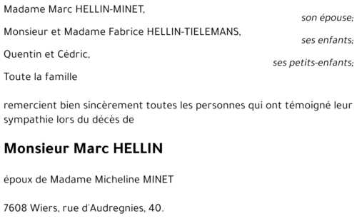 Marc HELLIN