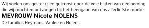Nicole Nolens
