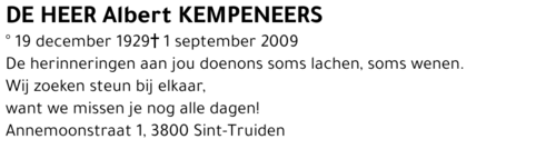 Albert Kempeneers