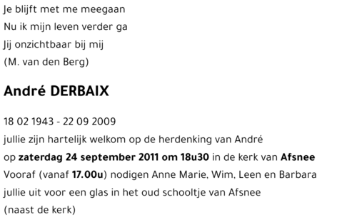 André DERBAIX