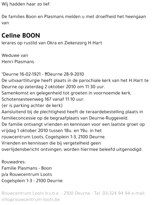 Celine Boon