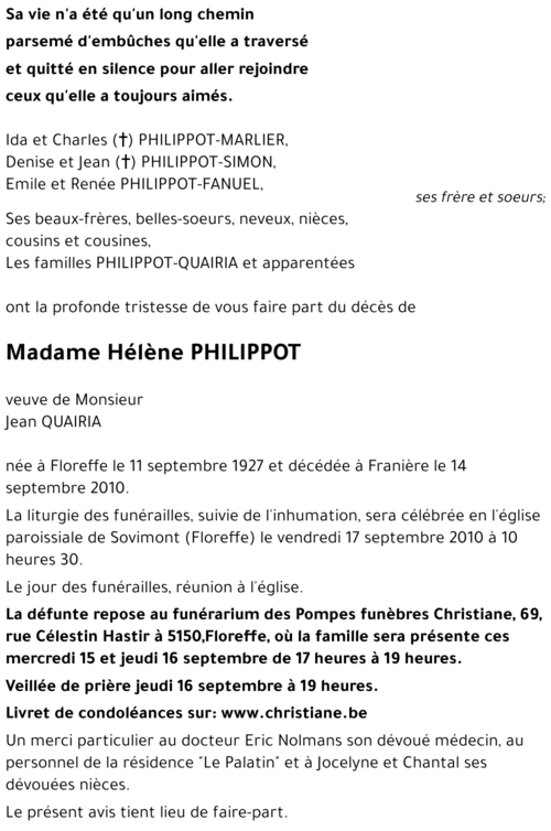 Hélène PHILIPPOT