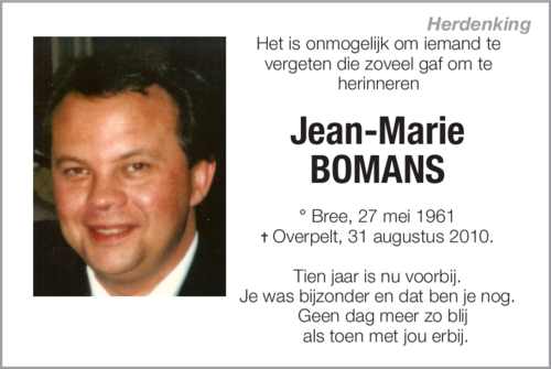 Jean-Marie Bomans