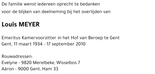 Louis MEYER