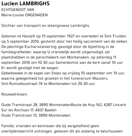 Lucien Lambrighs