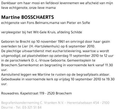 Martine Bosschaerts