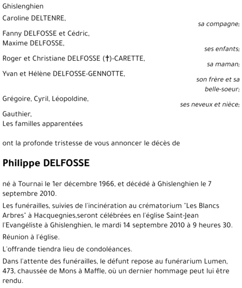 Philippe Delfosse