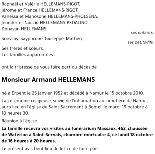 Armand HELLEMANS
