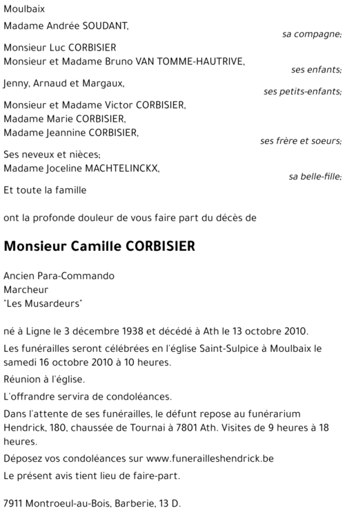 Camille CORBISIER
