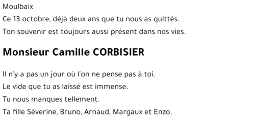 Camille CORBISIER
