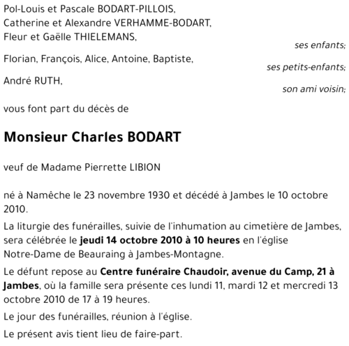 Charles Bodart