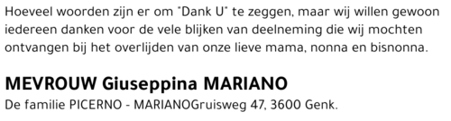 Giuseppina MARIANO