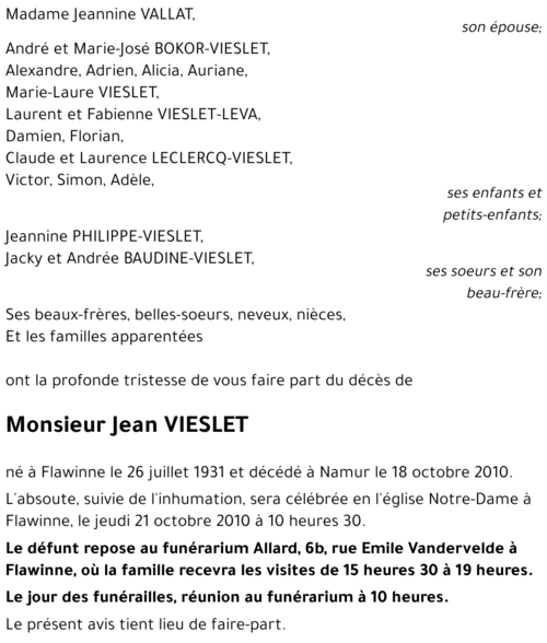 Jean VIESLET