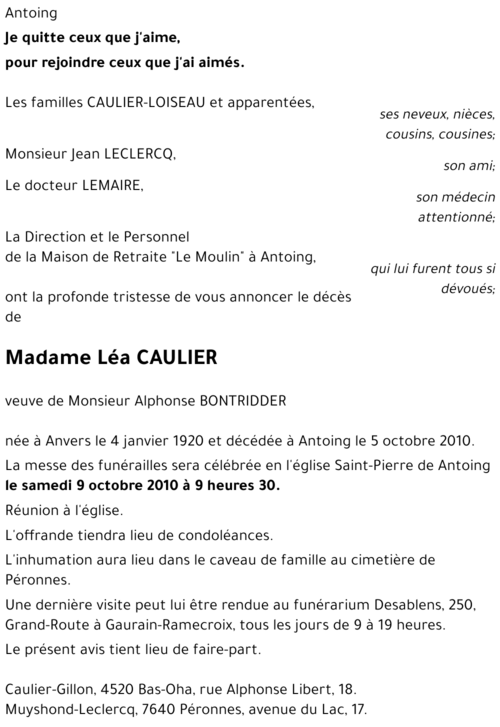 Léa CAULIER