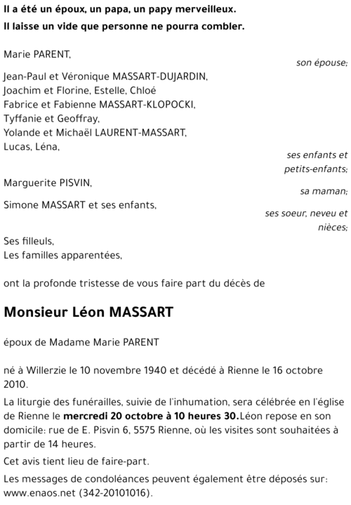 Léon MASSART