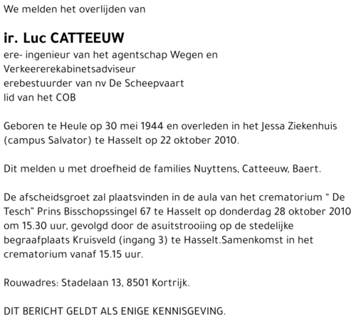 Luc Catteeuw