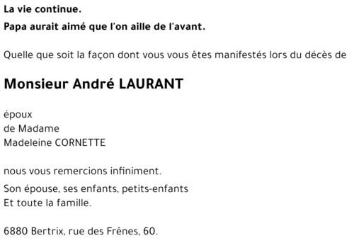 André LAURANT