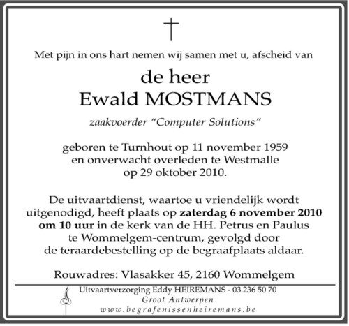 Ewald Mostmans