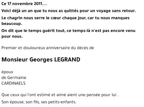 Georges LEGRAND
