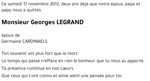 Georges LEGRAND