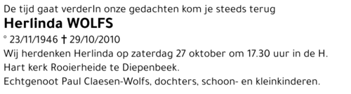 Herlinda Wolfs