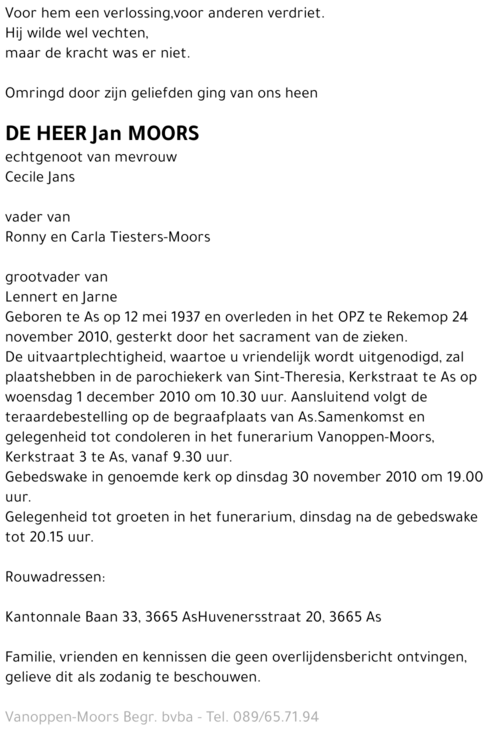 Jan Moors