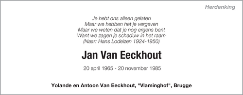 jan van Eeckhout