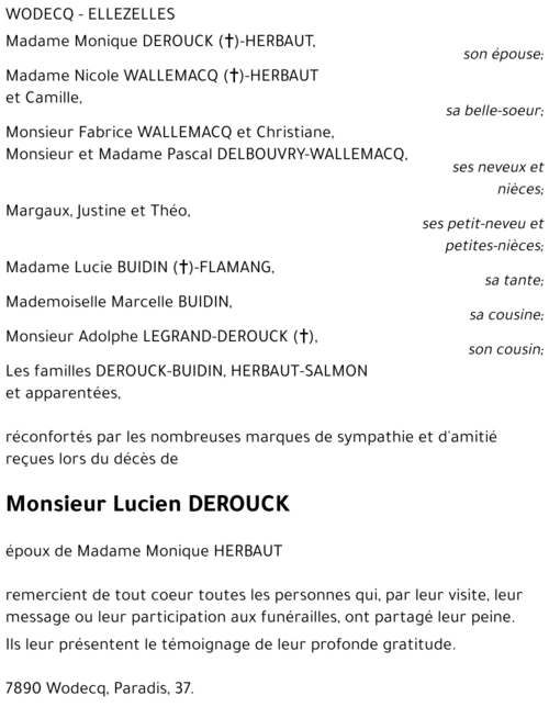 Lucien DEROUCK