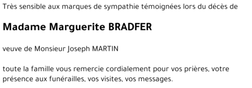 Marguerite BRADFER