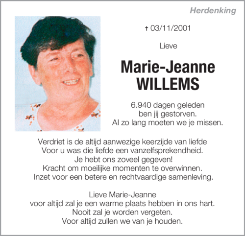 Marie-Jeanne Willems
