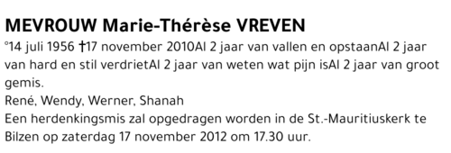 Marie-Thérèse VREVEN