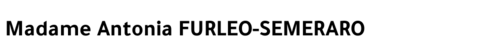 Antonia FURLEO-SEMERARO