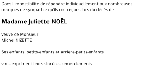 Juliette Noël