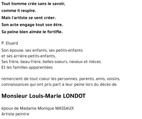 Louis-Marie LONDOT