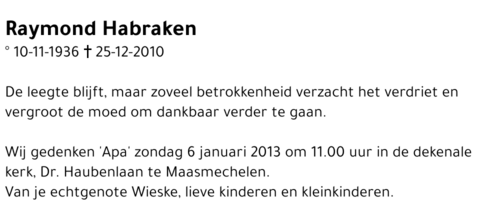 Raymond Habraken